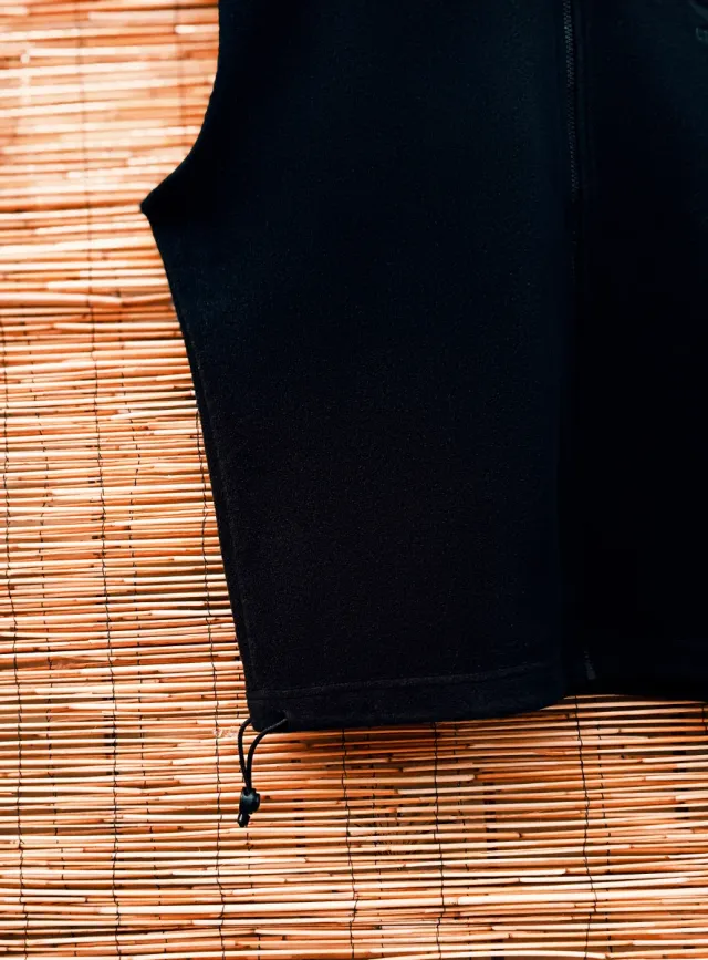 Chaleco Polar Salewa Talla L Negro