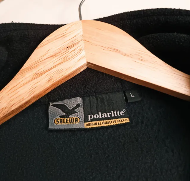 Chaleco Polar Salewa Talla L Negro