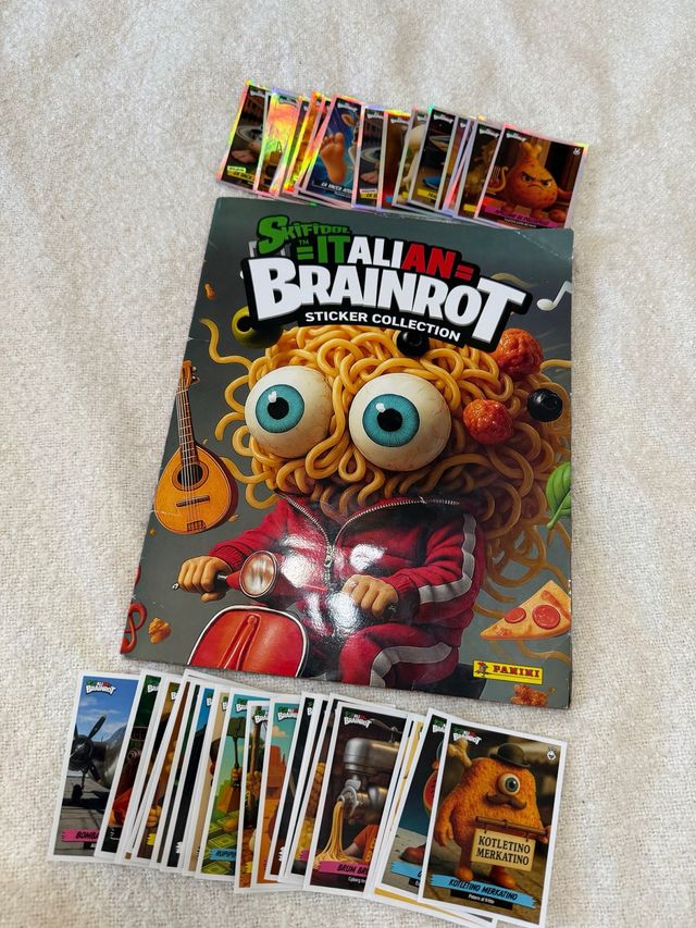 Pegatinas álbum Italian Brainrot