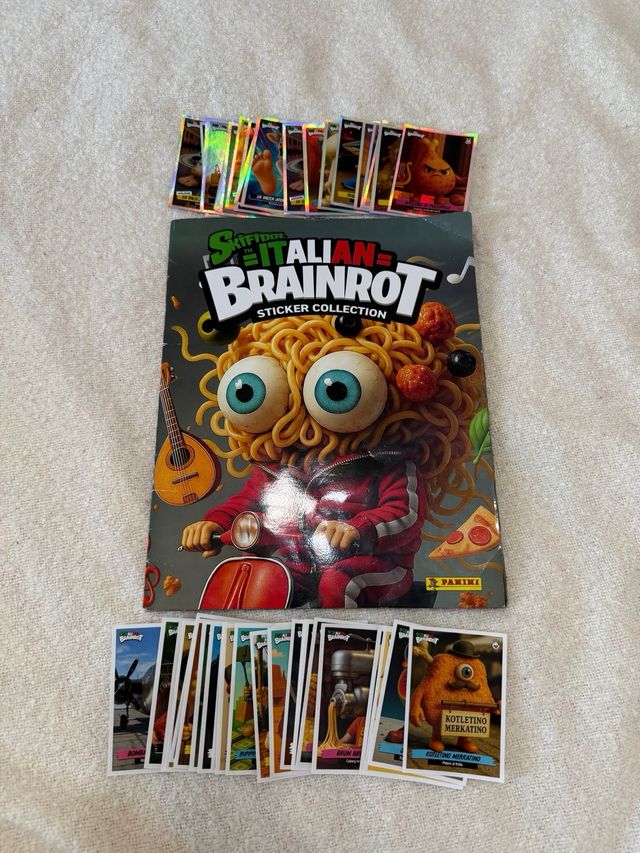 Pegatinas álbum Italian Brainrot