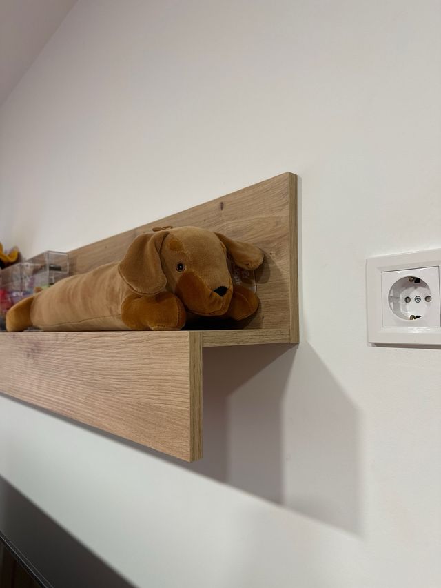 Mueble de salón Nórdico Madera y Blanco