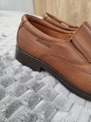 Mocasines Baerchi Piel Talla 40 Marrón