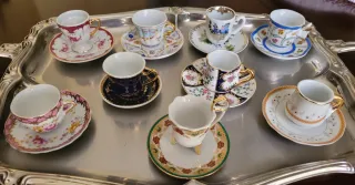 Set Mini Tazzine Porcellana