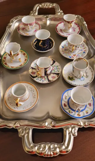 Set Mini Tazzine Porcellana