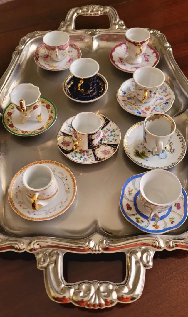 Set Mini Tazzine Porcellana