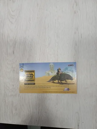 STAR WARS 20 ANIVERSARIO 1977 1997 + 3 CROMOS