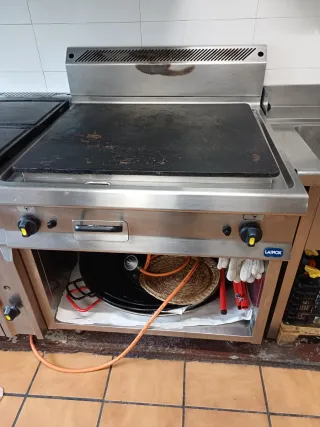 Cocina chapa Lainox Acero Fundido