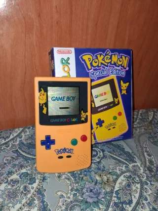 Game Boy Color Pokémon Naranja Pikachu