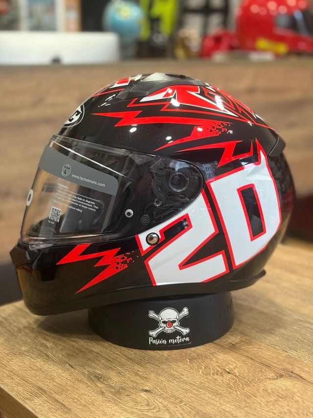 Casco HJC C10 Diablo Mask Negro/Rojo