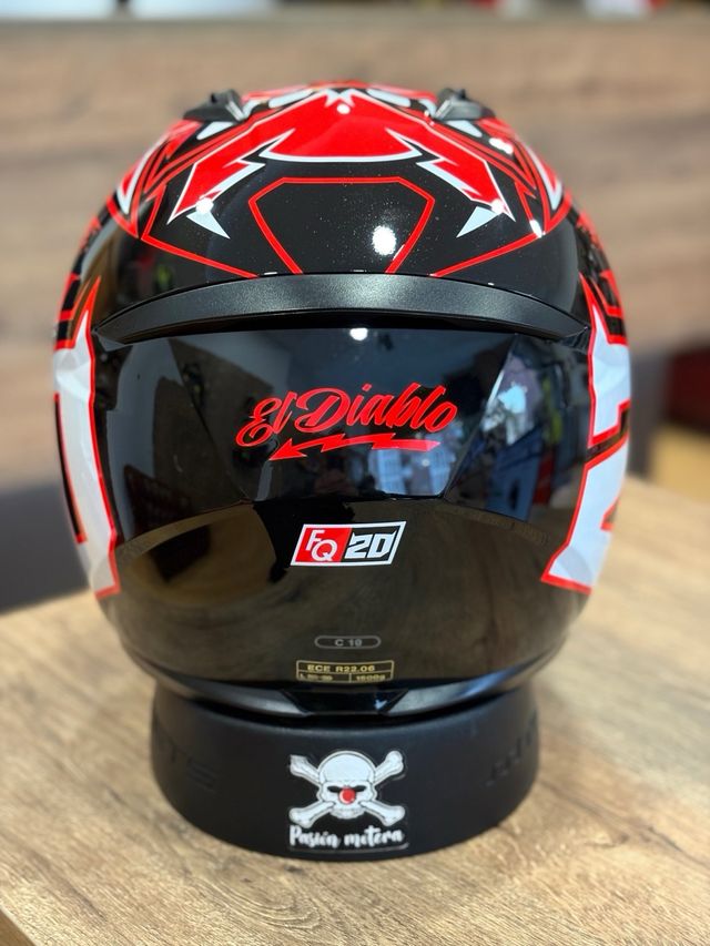 Casco HJC C10 Diablo Mask Negro/Rojo