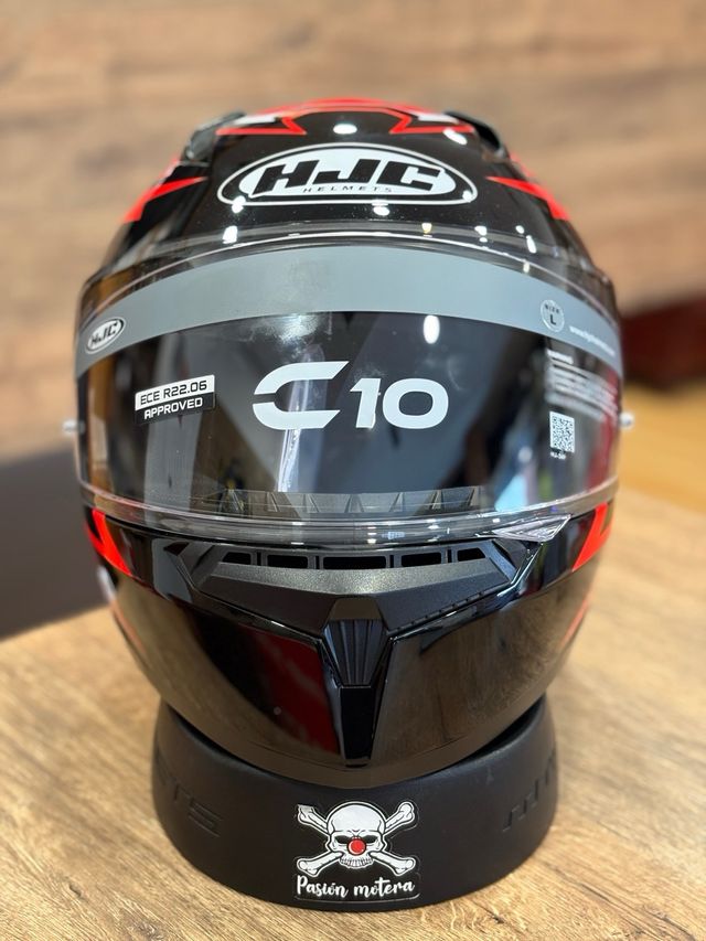 Casco HJC C10 Diablo Mask Negro/Rojo