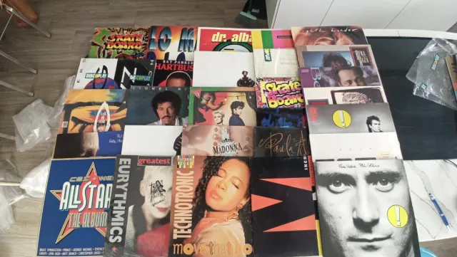 Lote Vinilos LP y Single Varios Géneros