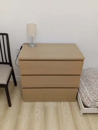 Cajonera Ikea Madera Clara