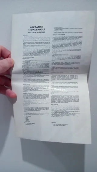 Operation Thunderbolt Amstrad Disco