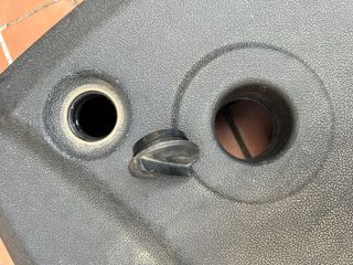 Base per ombrelli in PVC