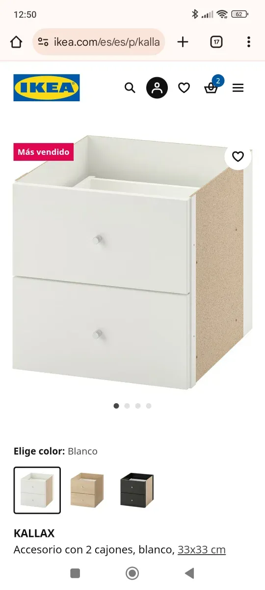 IKEA KALLAX cajones