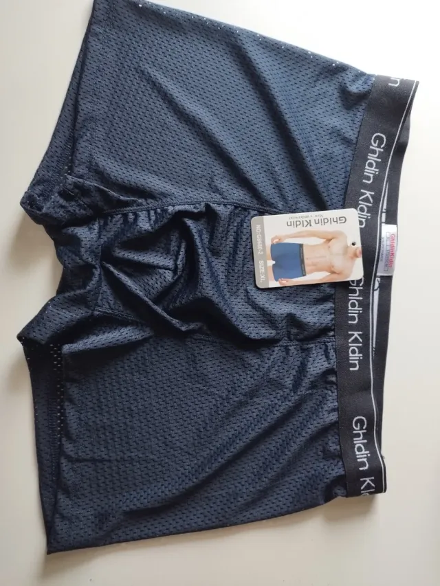 Boxer chico rejilla transparente XL