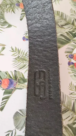Cinturón de cuero Sergio Gomara espiga