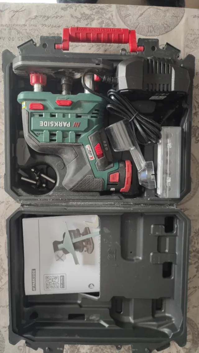 Fresadora recargable Parkside