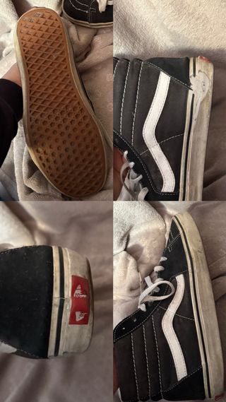 Vans Old Skool Alte Nere Bianche