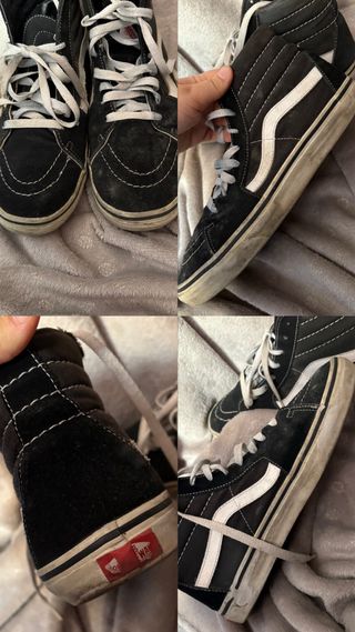 Vans Old Skool Alte Nere Bianche