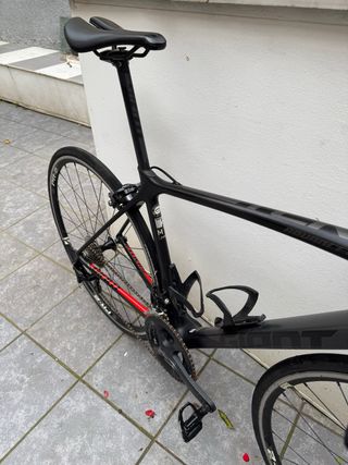 Bicicleta de carretera Giant TCR con potenciometro