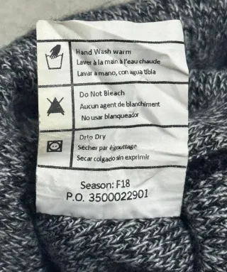 Cappello Carhartt lana grigio uomo tg unica