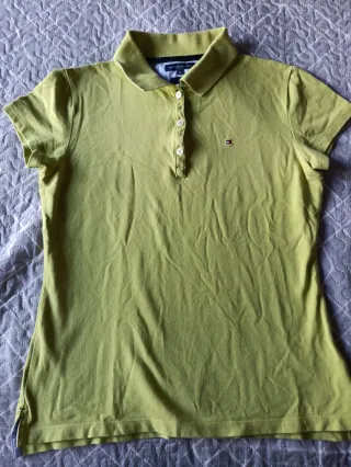 Polo de chica Tommy Hilfiger Slim Fit Talla M Verd