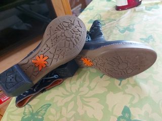 Botines de piel mujer