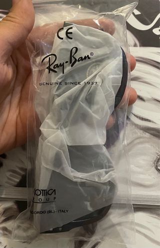 Gafas de Sol Ray-Ban Plateadas