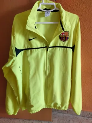Chaqueta Chándal FC Barcelona Nike Amarilla