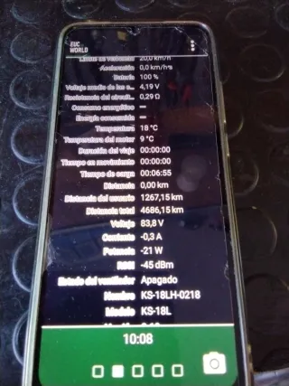 MONOCICLO  ELÉCTRICO KING SONG 18L