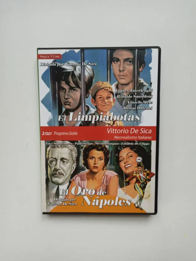 DVD El Limpiabotas y El Oro de Nápoles