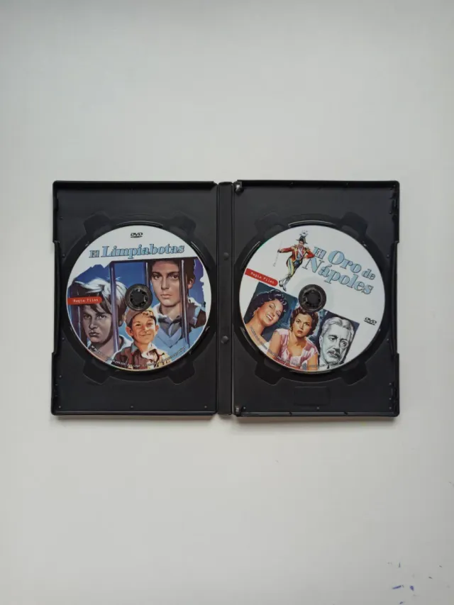 DVD El Limpiabotas y El Oro de Nápoles