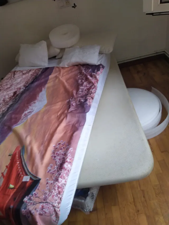 Somier tapizado 1,5 + Colchón