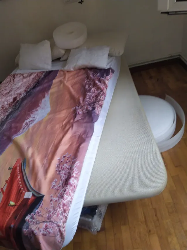 Somier tapizado 1,5 + Colchón