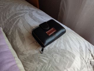 Cartera monedero negro