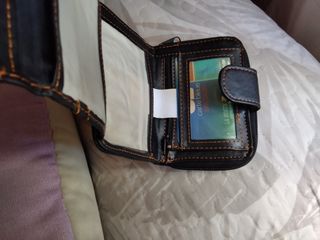 Cartera monedero negro