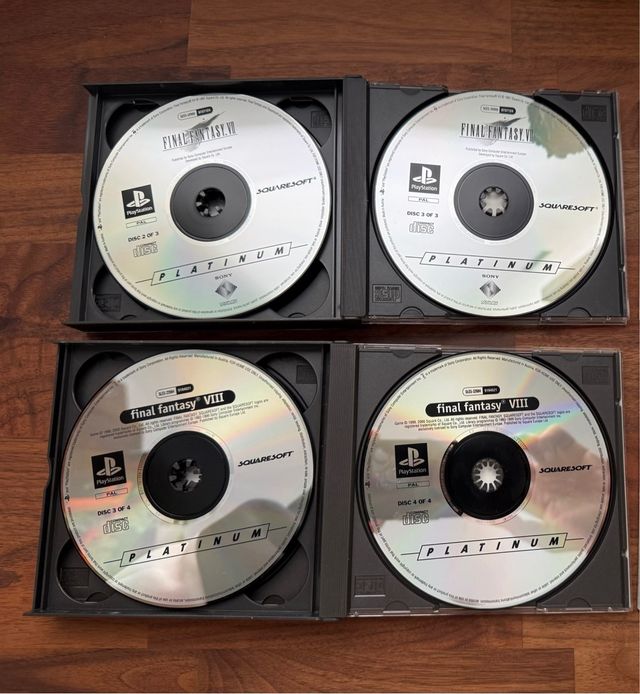 Final Fantasy VII y VIII Pal Esp