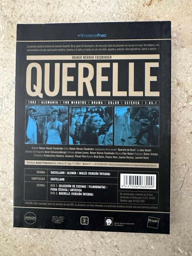 DVD Querelle - Rainer Werner Fassbinder