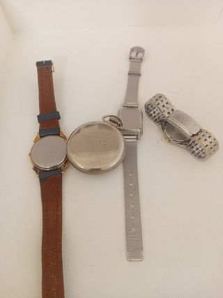 Lote 4 relojes antiguos no fonciona