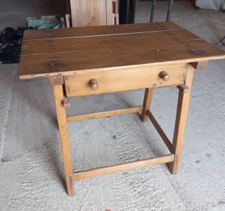 Mesa Tocinera Madera Restaurada