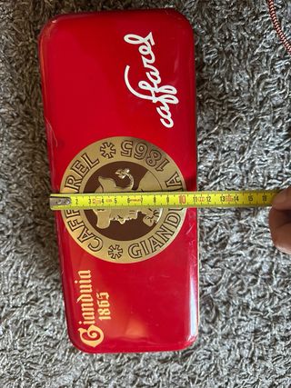 Scatola biscotti vintage Caffarel Gianduia