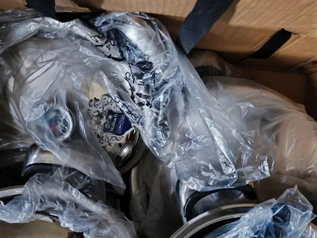 Set Pentole Maibach Silver 16 Pezzi