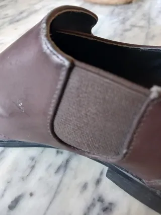 Scarpe vera pelle con fibbie