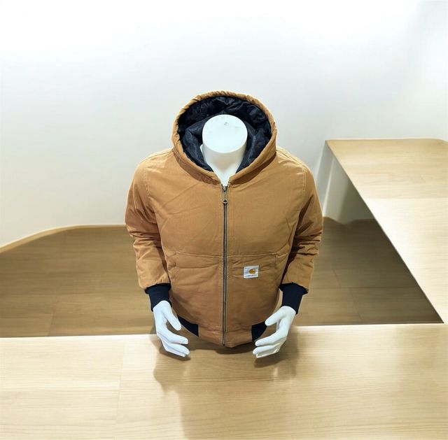 Chaqueta Carhartt Active Rework Marrón Claro