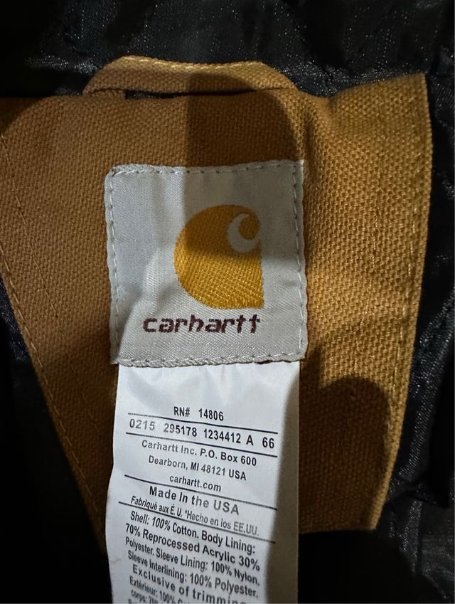 Chaqueta Carhartt Active Rework Marrón Claro