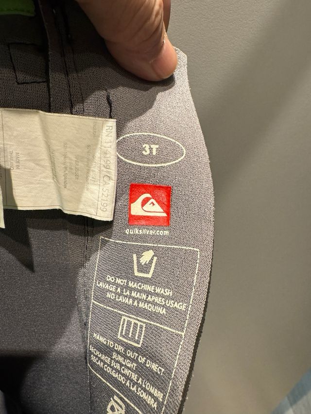 Neopreno Quiksilver niño/a verde