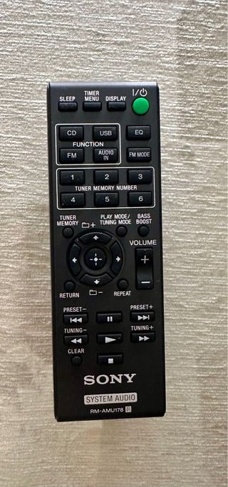 Equipo de música Sony CMT-S20