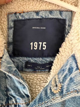 Chaqueta Zara Vaquera con Borrego – Talla L
